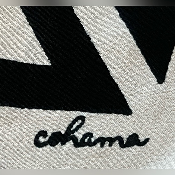 Vintage Chariot Scene Crepe Silk Scarf | Cohama | Charioteer Warrior | 33”x38.5” - Picture 3 of 17